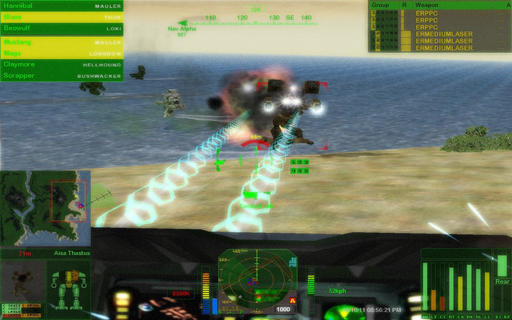 MechWarrior 4: Mercenaries - Игровая жара: MW4: Mercenaries. "Битва на берегу". При поддержке GAMER.ru и Kingston
